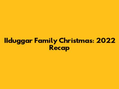 IIduggar Family Christmas: 2022 Recap