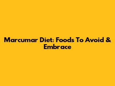 Marcumar Diet: Foods To Avoid & Embrace