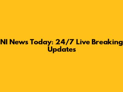 NI News Today: 24/7 Live Breaking Updates