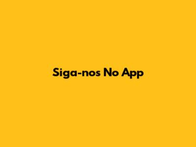 Siga-nos No App